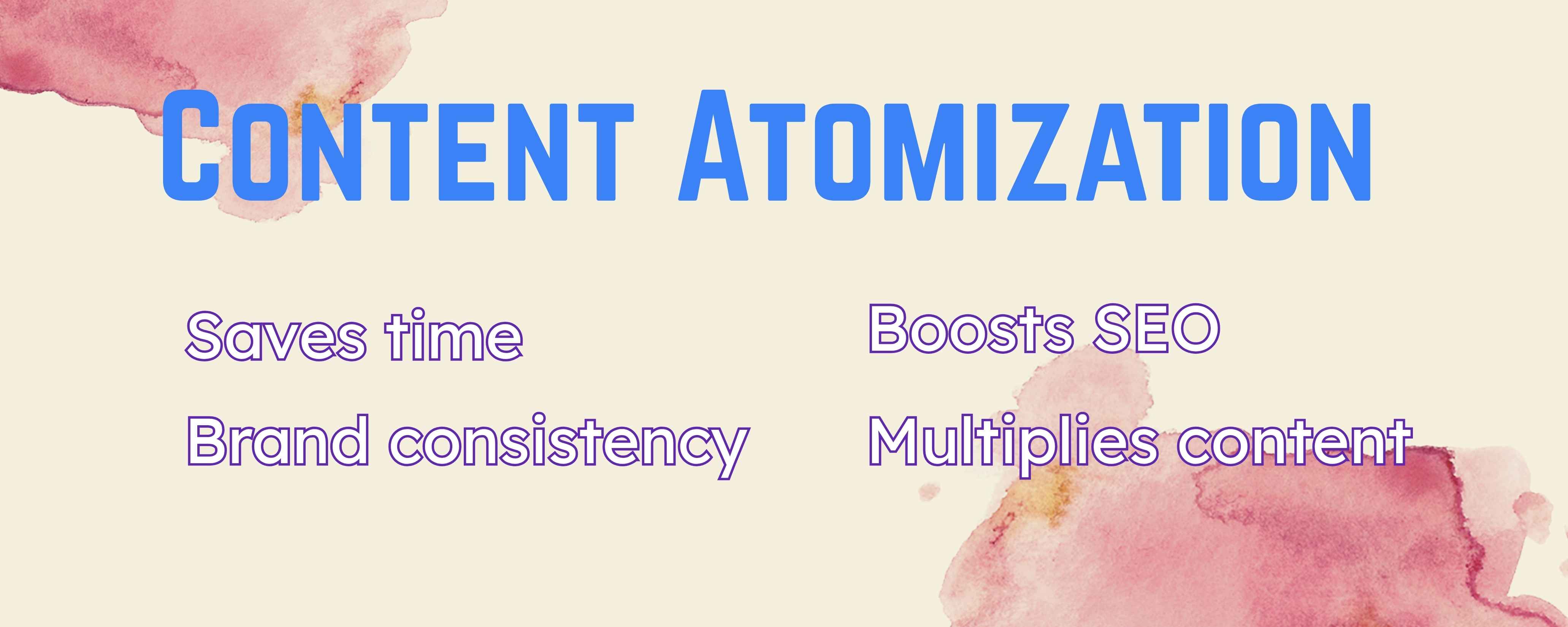 Content Atomization for Beginners